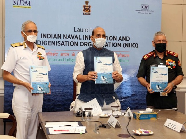 Defence Minister Rajnath Singh launches Naval Innovation and Indigenisation Organisation